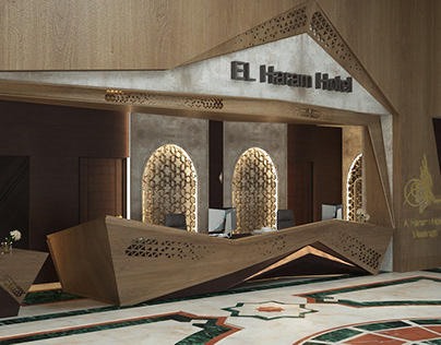 lobby El Haram hotel