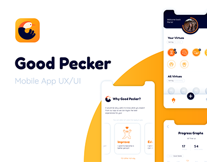Project thumbnail - Good Pecker UX/UI