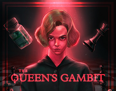 The Queen's Gambit - Illustrated Poster