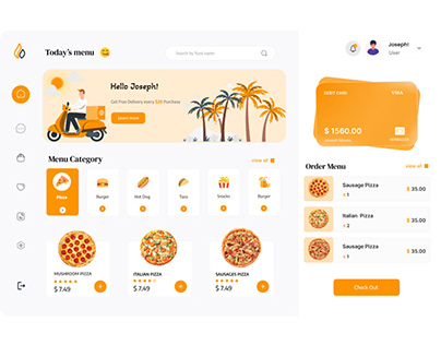 Food Delivery - UI Concept