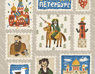 Sticker St. Petersburg