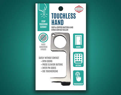 Touchless Hand Tool by Mask4Aide Packaging