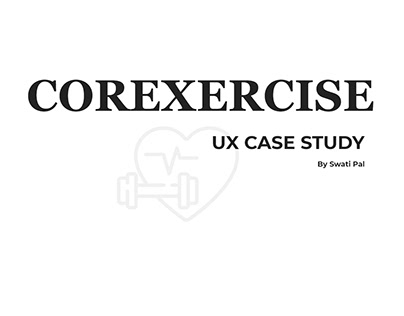 COREXERCISE UX case study