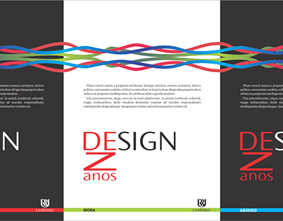 Design 10 anos UniRitter - Projeto Acadêmico