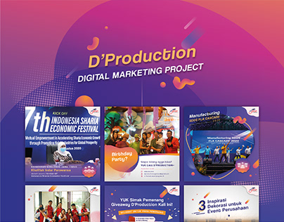 D'Production | Digital Marketing Project