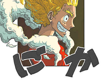 Luffy fan art -One Piece