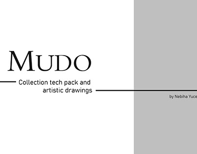 MUDO - Tech Pack Design by Nebiha Yucedag