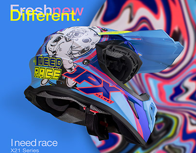 x21 i need race project. helmet promotional video