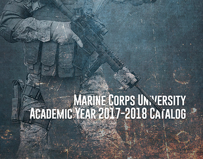 Marine Corps University Course Catalog, 2017