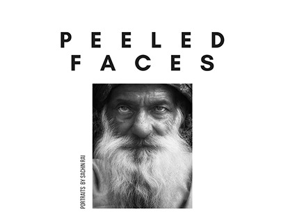 Peeled Faces - Portrait Series