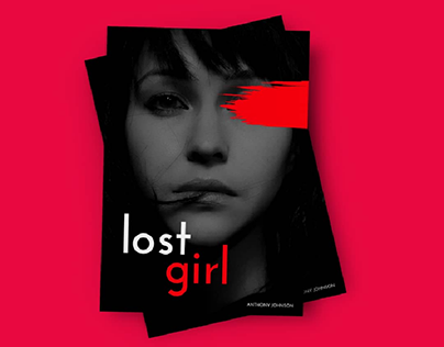lost girl book cover design