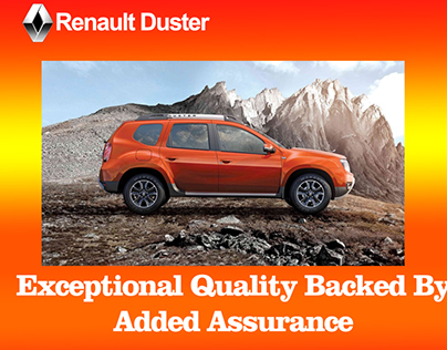 Advertisement Of Renault Duster