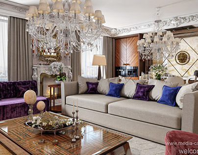 Interior - apartment in classic style