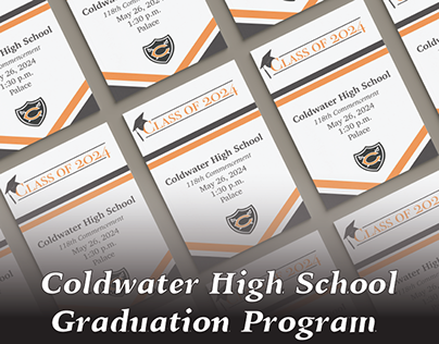 Coldwater High School Graduation Program