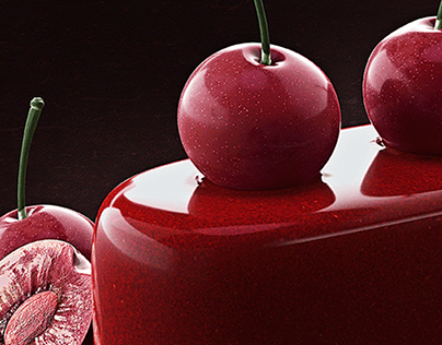 3D Sweet Cherry Glazes