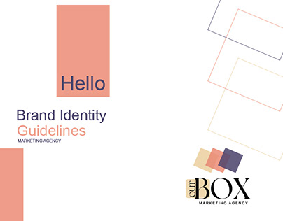 Project thumbnail - out BOX Brand Identity Guidelines