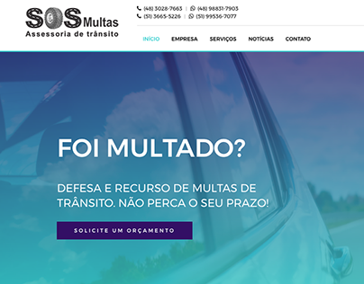 SOS Multas - Tema Wordpress