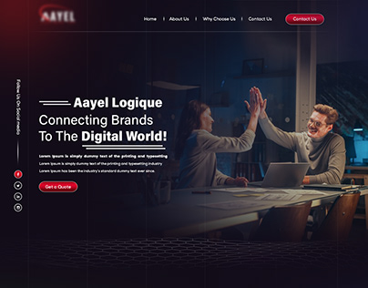 Project thumbnail - Aeyel Logique Web Design