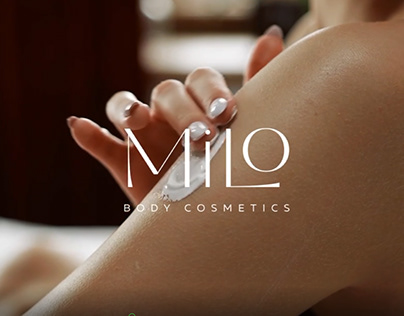Логотип и фирм. стиль косметики для тела Milo