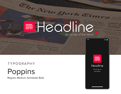 Headline. - A Newsletter App UI