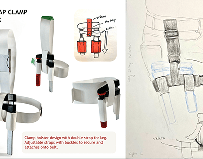 Clamp Holster Design Concept