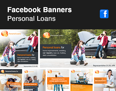Facebook Banners for Personal Loans