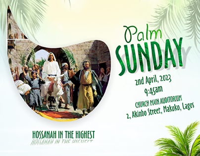 Palm Sunday design
