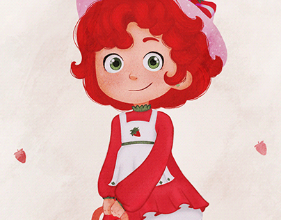 Character Redesign Strawberry shortcake!