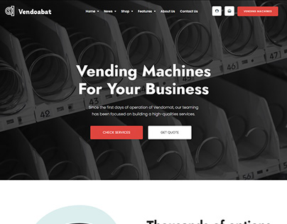vending machine website, vending business website