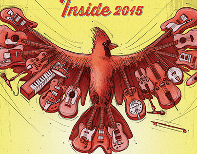 2014-2015 Hillside Festival Posters