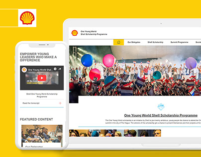 Shell One Young World Event Assets