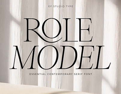 Role Model | Contemporary Serif