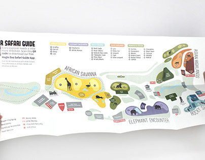 Hogle Zoo Map Redesign