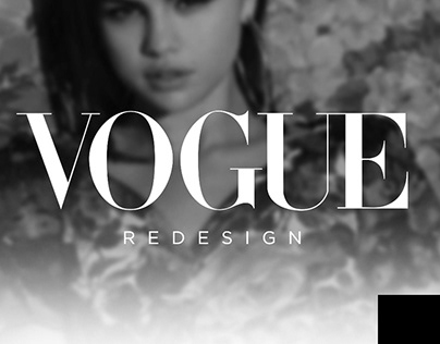 VOGUE Redesign - Web Page