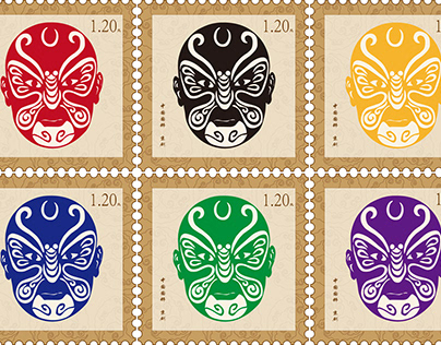 The quintessence of Chinese culture Peking Opera Stamp