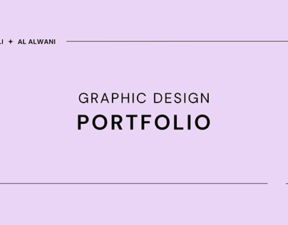 Graphic Design Portfolio - Sali Alalwani