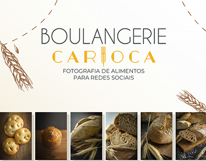 Project thumbnail - Boulangerie Carioca - Fotografia de Alimentos