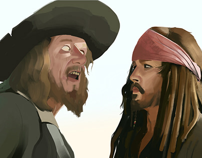 Pirates of Caribbean Paintings