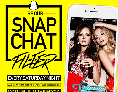 Snapchat flyer & filter