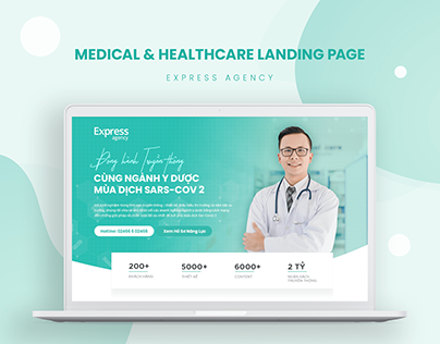 MEDICAL & HEALTHCARE LANDING PAGE