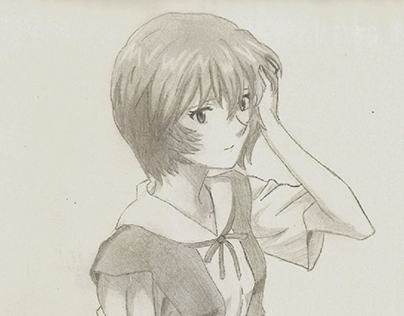 Rei Ayanami Sketch