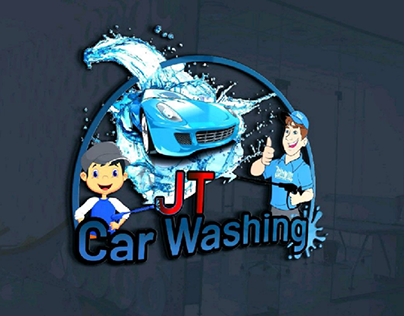 car washing logo