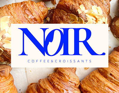 identity design for Noir cafe