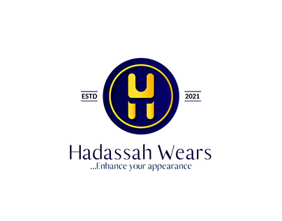 Project thumbnail - Hadassah Wears Logo design
