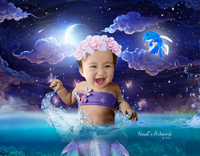 Photo Manipulation
#Mermaid Theme