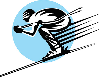Ski Illustration