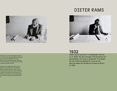 Flyer: Dieter Rams
