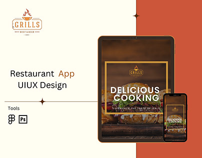 UI/UX Design For Restaurant App