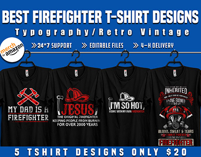 American Firefighter T-shirt only for Firefighters