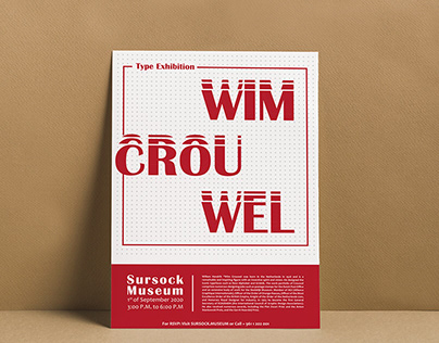 Wim Crouwel Poster